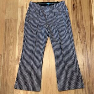 Anthropologie Eva Franco Houndstooth Pants
